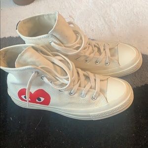 Comme des garcons chuck converse